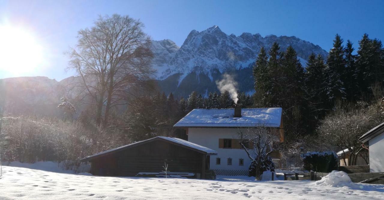 Ferienhaus Badersee Grainau Ngoại thất bức ảnh